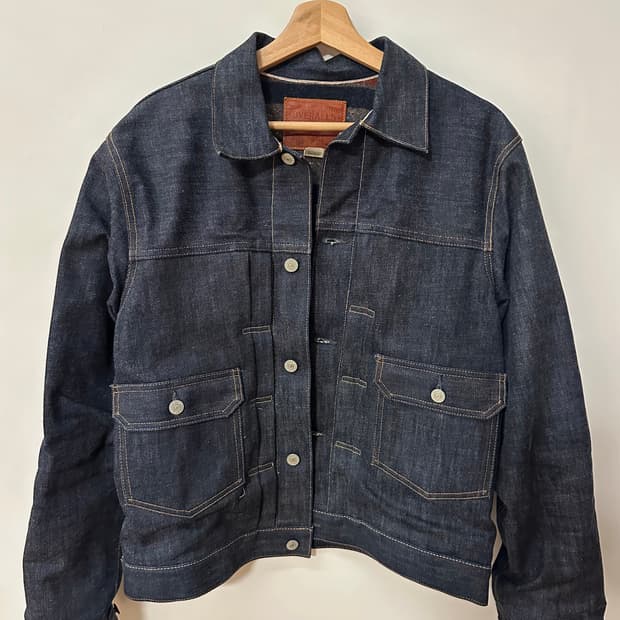 더블알엘 데님자켓