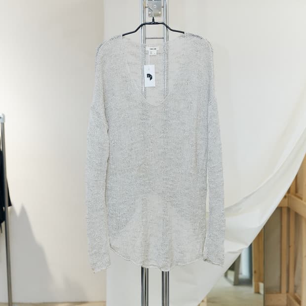 Silk Sheer Sweater