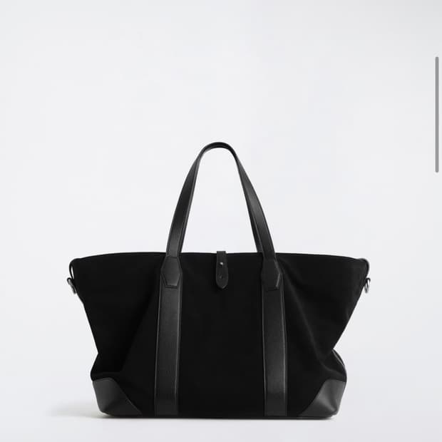 구매)))))코스 위켄더 토트백 레더