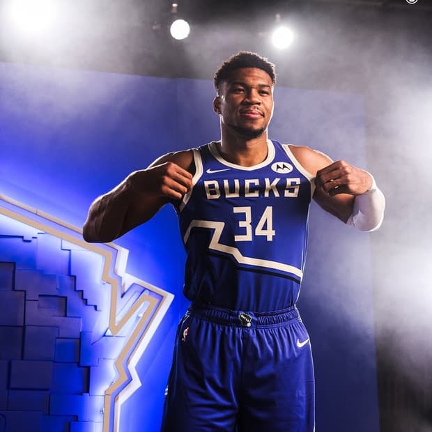 야니스 아데토쿤보 한정판 시티에디션 정품 스윙맨 져지