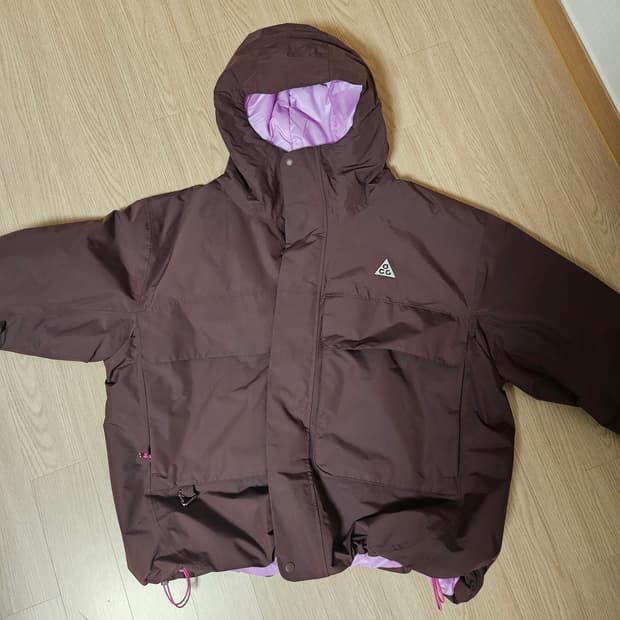 나이키 acg 스톰핏재킷 프리마로프트 버건디 XXL