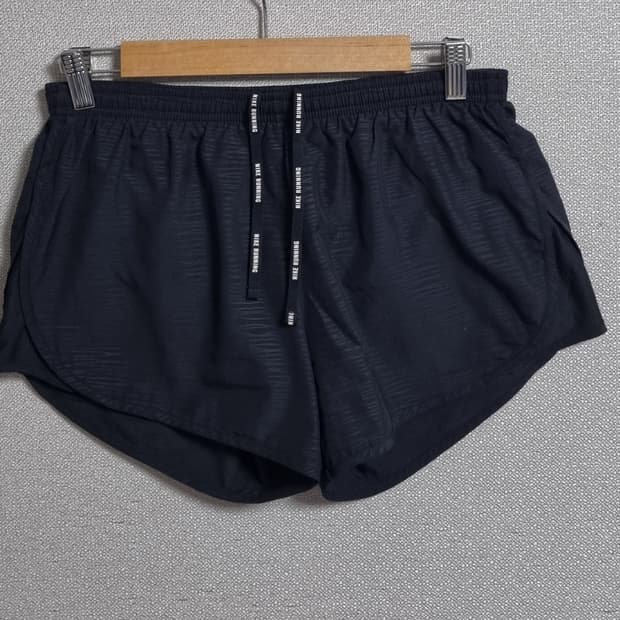 M ) 나이키 런닝 블랙 우븐 쇼츠 반바지
