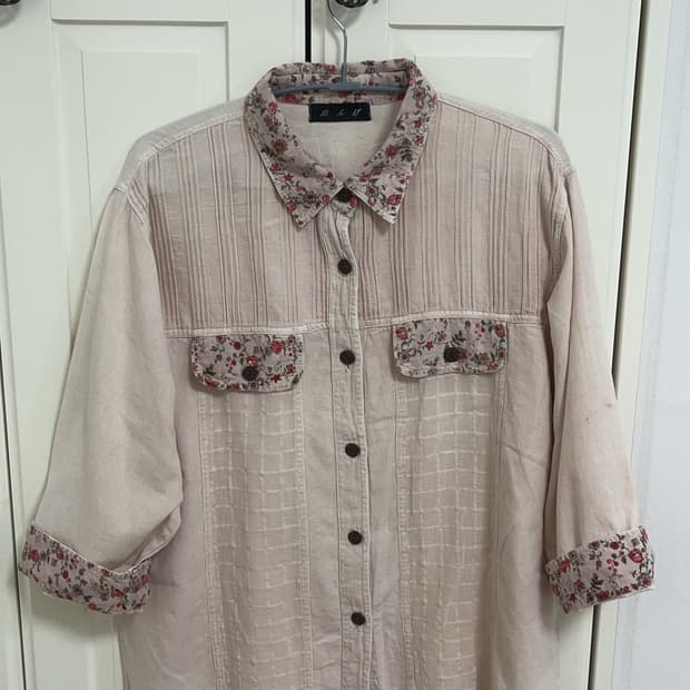 빈티지 모리걸 블라우스 아오이유우st