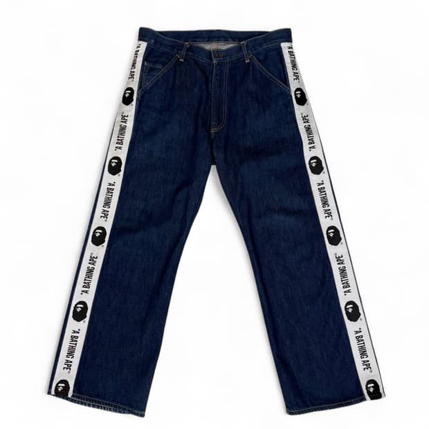 베이프 데님 팬츠