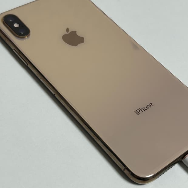 무음! 아이폰 XS Max 골드 64기가(미국판)