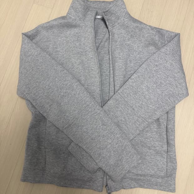 다이브인 유니폼 집업 저지 멜란지 그레이