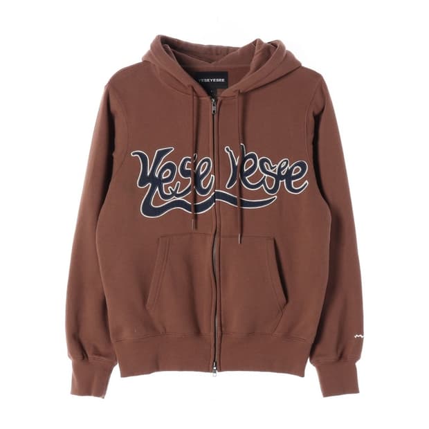 YESEYESEE 스네일 로고 후드 집업 S