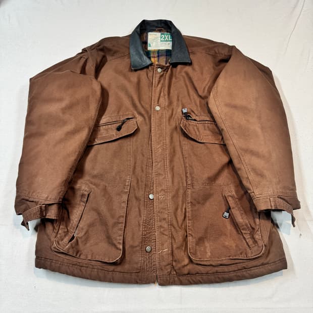 XXL) Wear Guard USA 빈티지 덕캔버스 워크 자켓