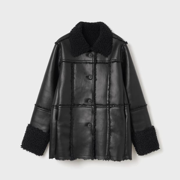 버뮬라 hairy reversible mustang 무스탕 