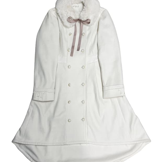 사토미st axes femme 화이트하임 롱코트