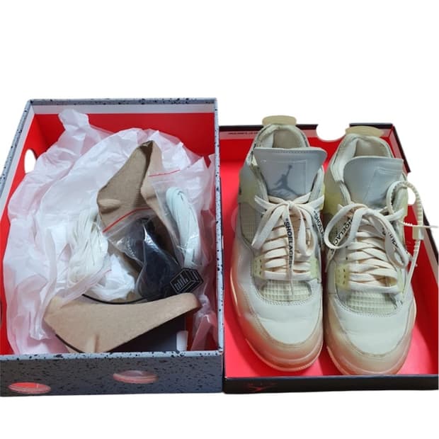Nike Jordan 4 Off-White Sail