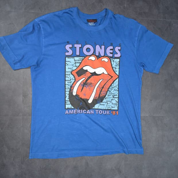 ROLLING STONES 투어 오버사이즈 티셔츠