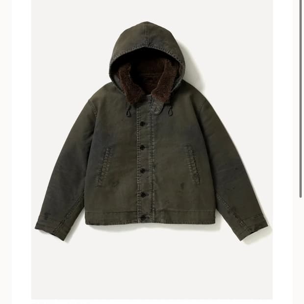 4) A.PRESSE 26SS Vintage FN Deck Jacket
