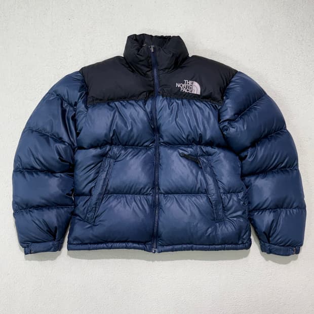 노스페이스 700 눕시 패딩 네이비 90-95 사이즈