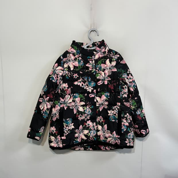 레니본 구스다운 패딩 55