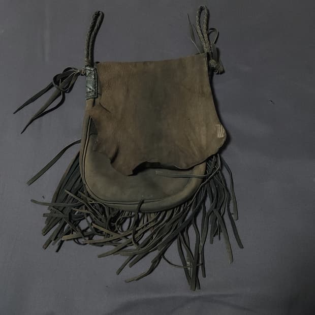 빈티지 웨스턴 태슬 파우치