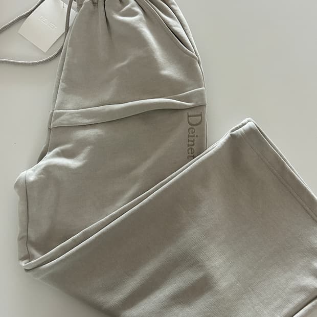 다이닛 레이어드 팬츠 새상품 DEINET LAYERED SWEAT PAN