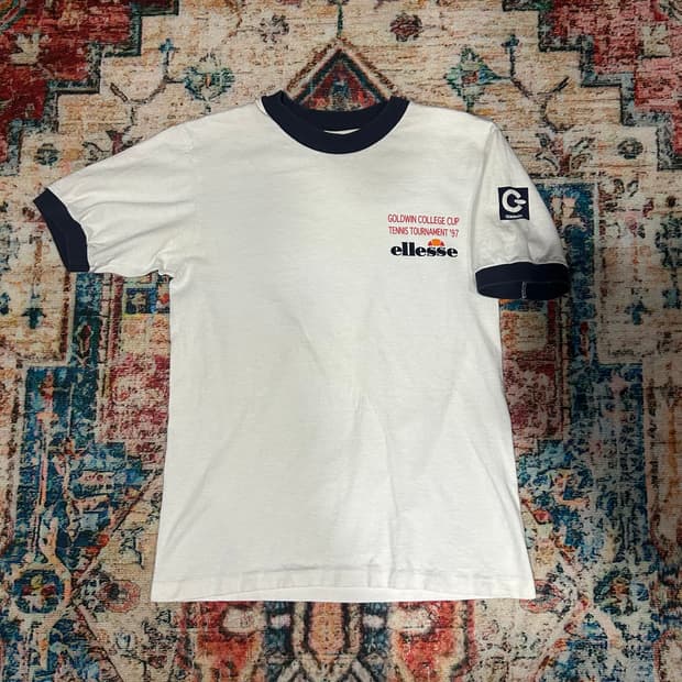 [S] 90s anvil 엘레쎄 싱글 스티치 프린팅 링거티 반팔
