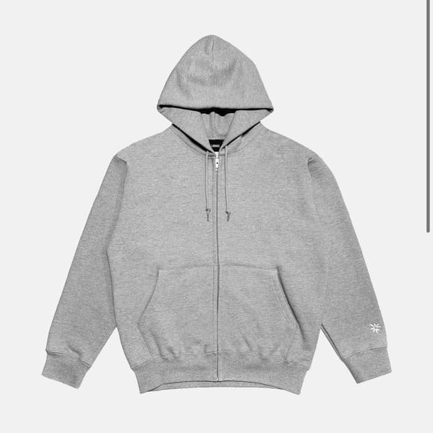 라브로스 LATF 그레이 후드집업 S