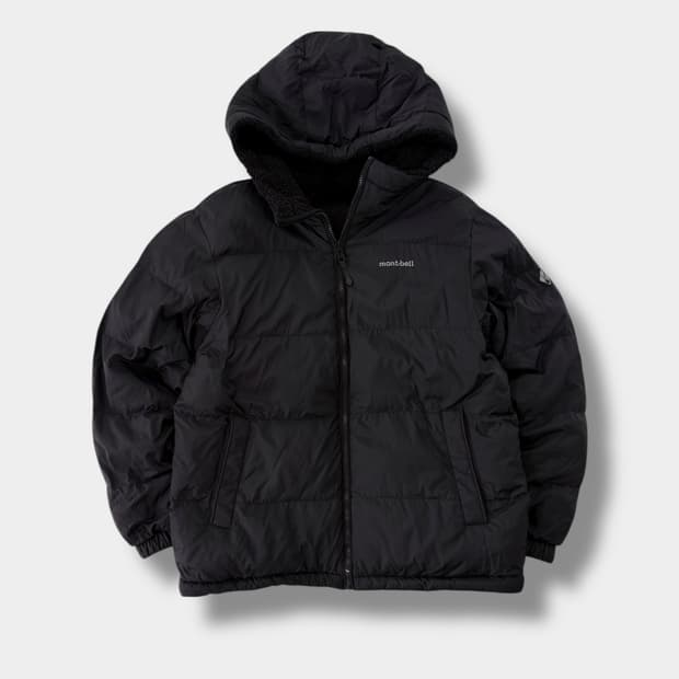 몽벨 루즈핏 양면 리버서블 24fw 플리스 패딩 자켓