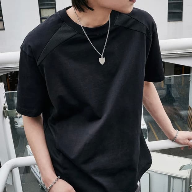 노매뉴얼 반팔 티셔츠 W.B T-SHIRT(남녀공용)