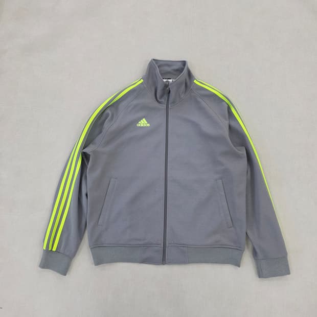 [L] 아디다스 트랙탑 삼선 집업 저지 0202J