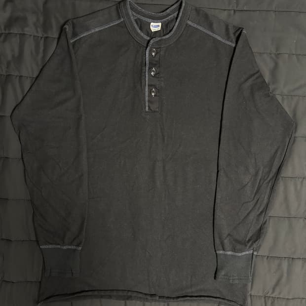 [XL]페로우즈 헨리넥 블랙색상 판매.