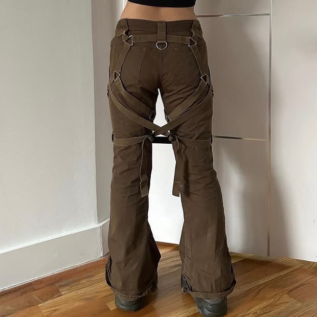 •준야와타나베 SS02 Parachute Bondage Pants