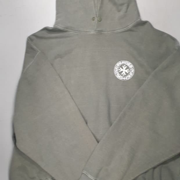 펀치드렁크파티즈 기모 후드티 올리브3사이즈