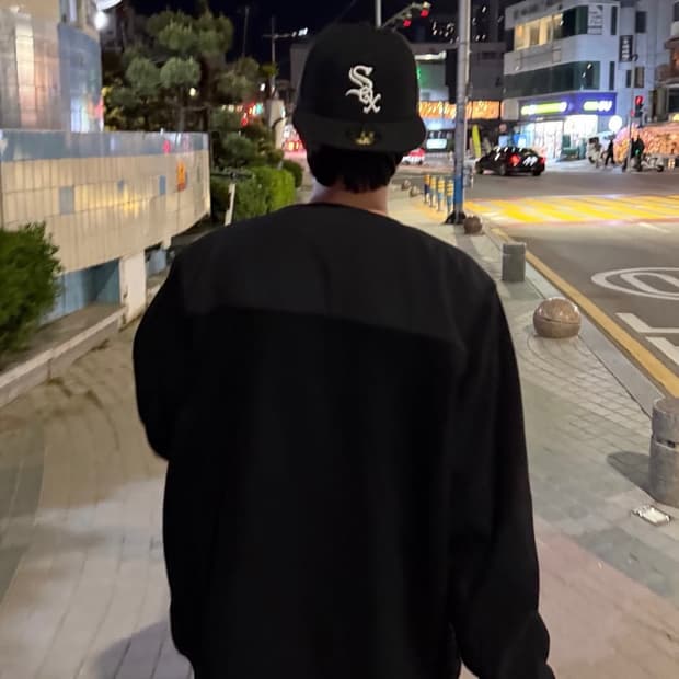 뉴에라 5950 시카고 화이트삭스 블랙 7 1/4 뉴에라 스냅백