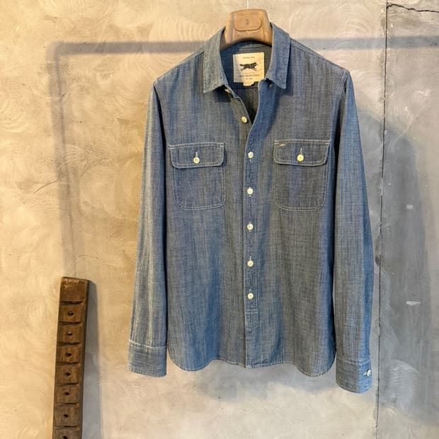 오베이 샴브레이 셔츠 남성100