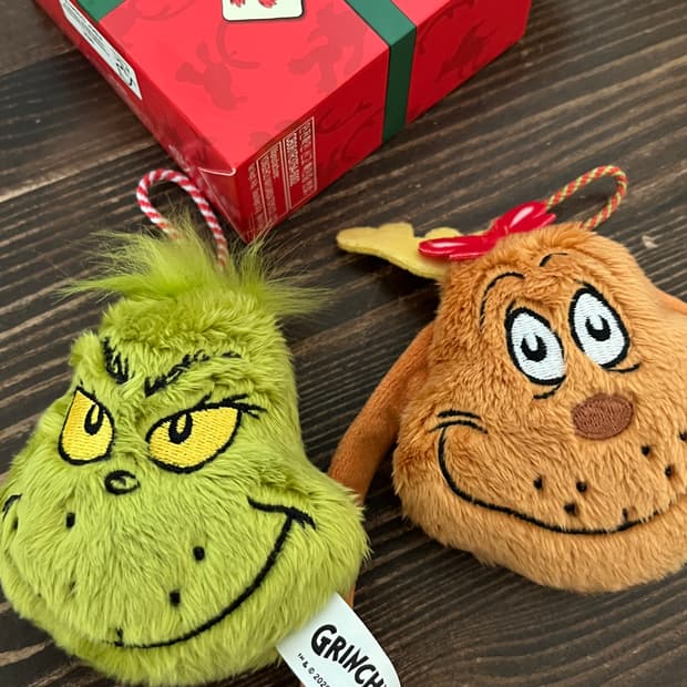 맥도날드 그린치 인형 키링