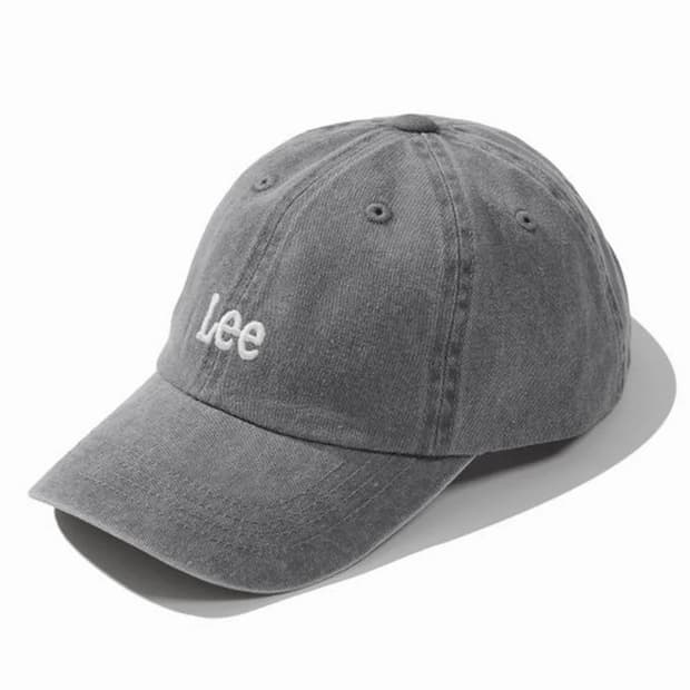 리(Lee) 차콜 볼캡 모자