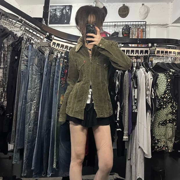 리바이스 코듀로이 투웨이 자켓