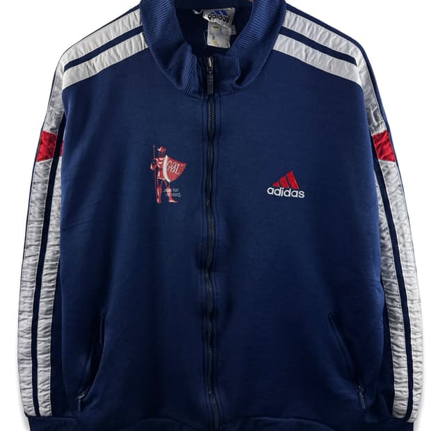 90s 아디다스 올드스쿨 덴마크 육가공 프린팅 져지2205