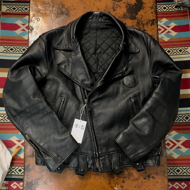 리얼 빈티지 60s USA 패트롤 라이더 자켓 남성 110 사이즈