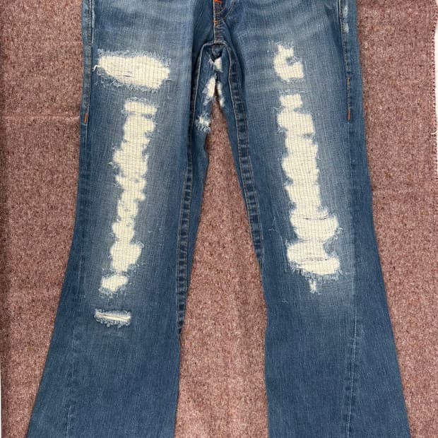 트루릴리젼 TRUE RELIGION “Joey” 데미지 부츠컷 a207