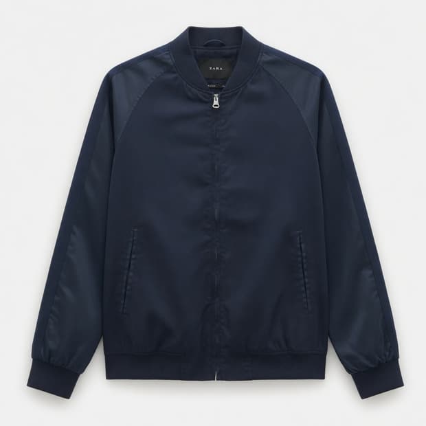[L] ZARA 자라 블루종 자켓