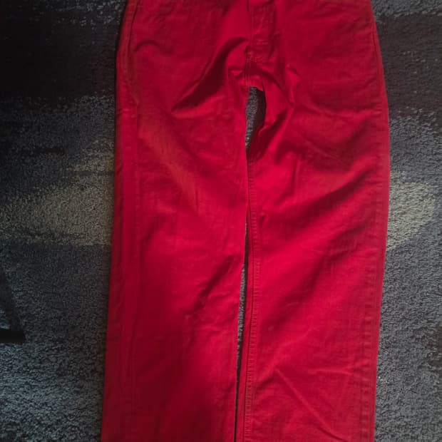 리바이스 509 레드스트레이트 진 데님 팬츠 W36 L34