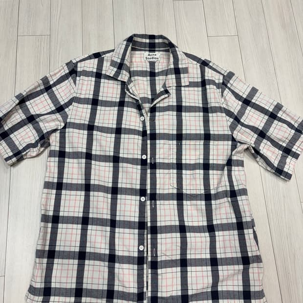 Acne studios check 2/1 shirts 