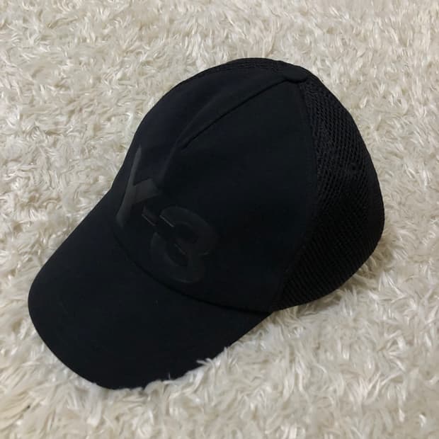 Y3 요지야마모토 볼캡 트러커 모자