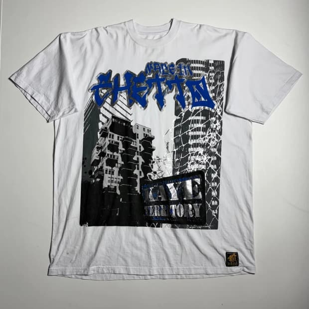 Selected KADE 00's 프론트 그래픽 반팔 티셔츠 R2068