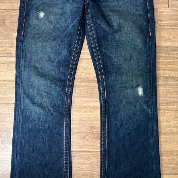 트루릴리젼 빌리 섹션 데님팬츠 34