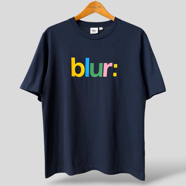 (L)GU 지유 blur 블러 반팔티셔츠