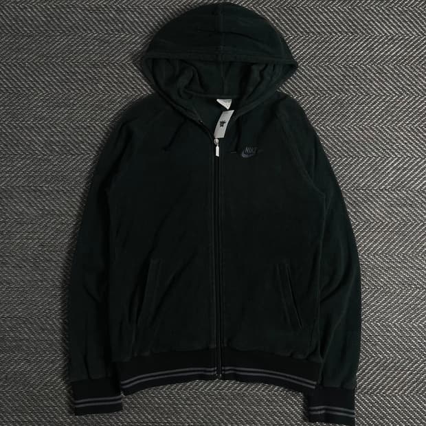 나이키 퓨츄라 로고 후드 벨벳 트랙탑 져지o 3578