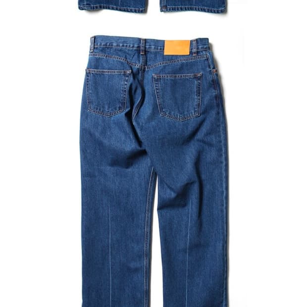 새상품 토마스모어 오가닉 와이드 데님 팬츠 S