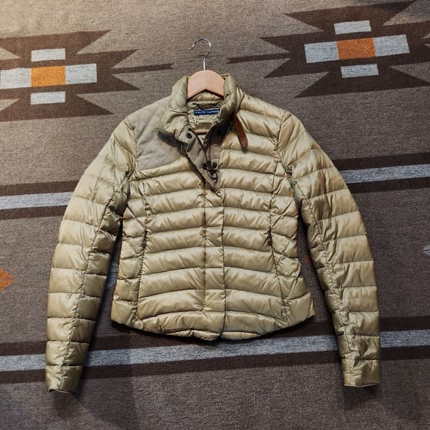 폴로랄프로렌 여성 덕다운 고햄글로스드 패딩 S