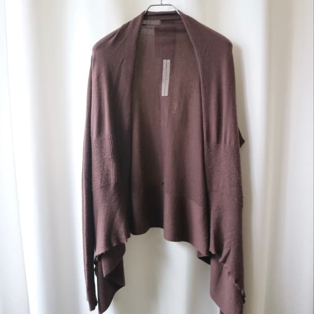 Rick Owens FW16 Mastodon open cardigan