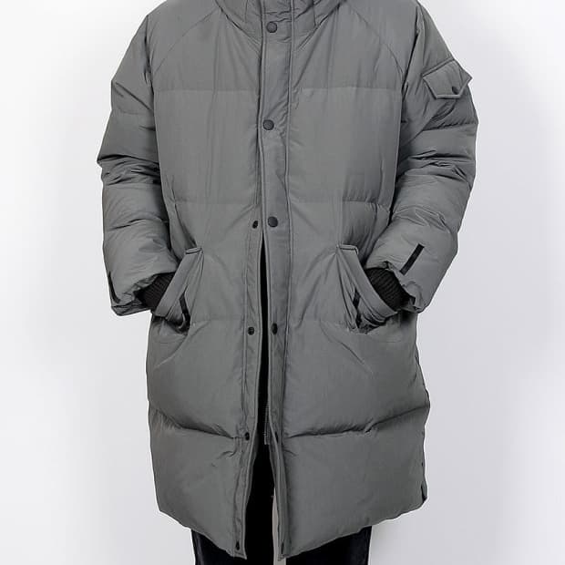 비헤비어 롱다운패딩 S사이즈