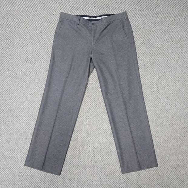 엠포리오 아르마니 이탈리아 메이드 그레이 슬랙스